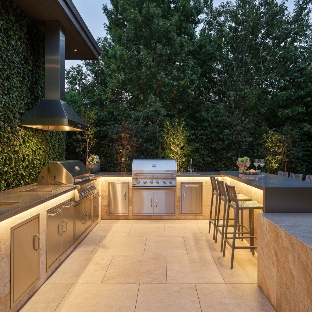 Luxury Outdoor Kitchen