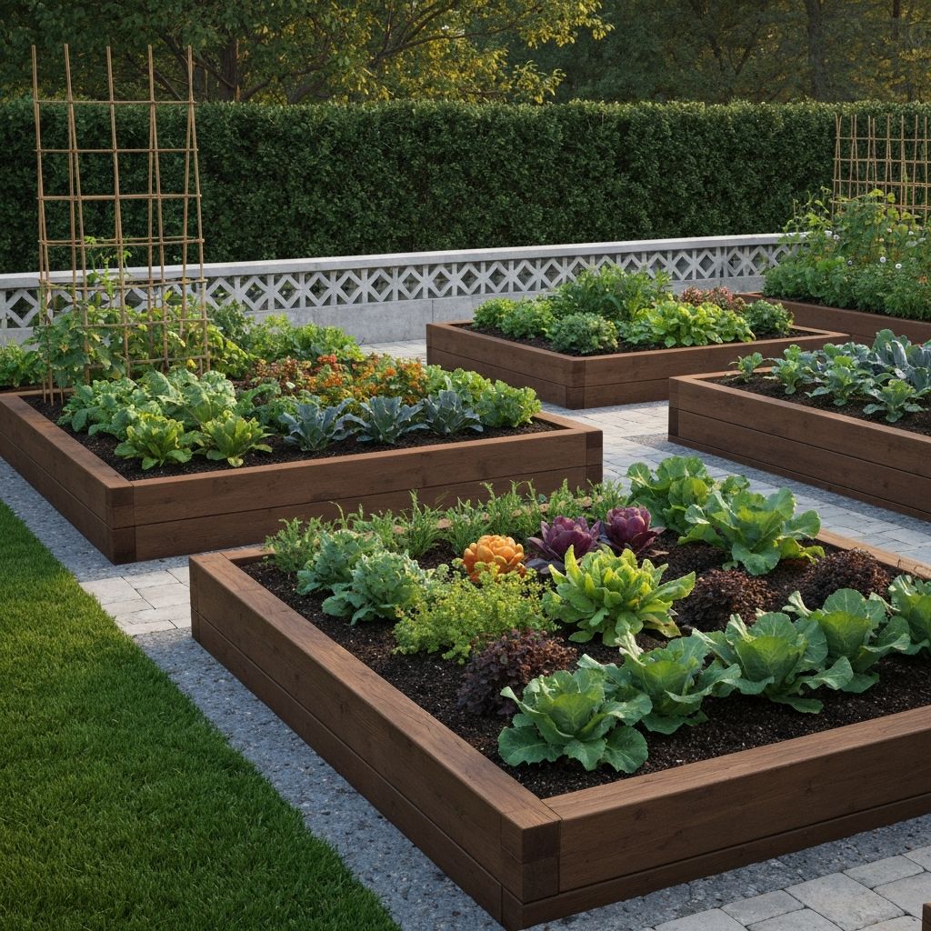 Raised Bed Vegetable Garden
